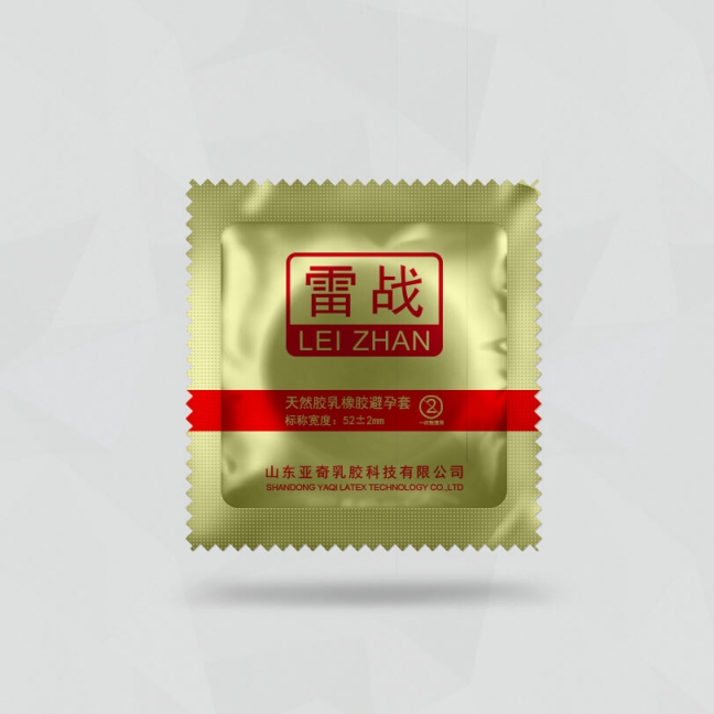 亚奇乳胶 雷战安全套系列包装设计