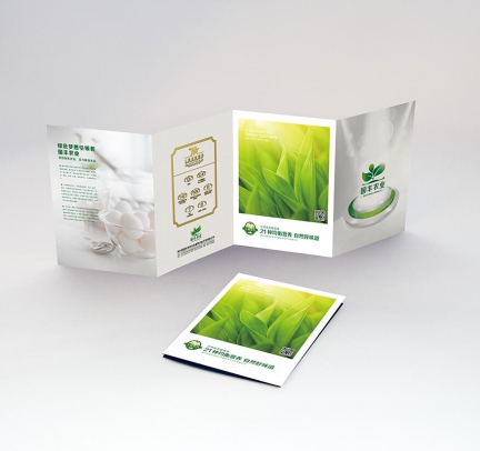 国丰农业  天然有吉鸡蛋品牌折页