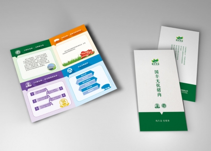 国丰农业  五谷满年猪肉折页