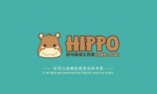 河马英语工作室 品牌设计 推广H5