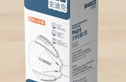 江西宝泽医疗用品有限公司-史迪克-口罩包装设计